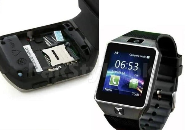 DZ09 Bluetooth Smart Watch with Camera & SIM Card