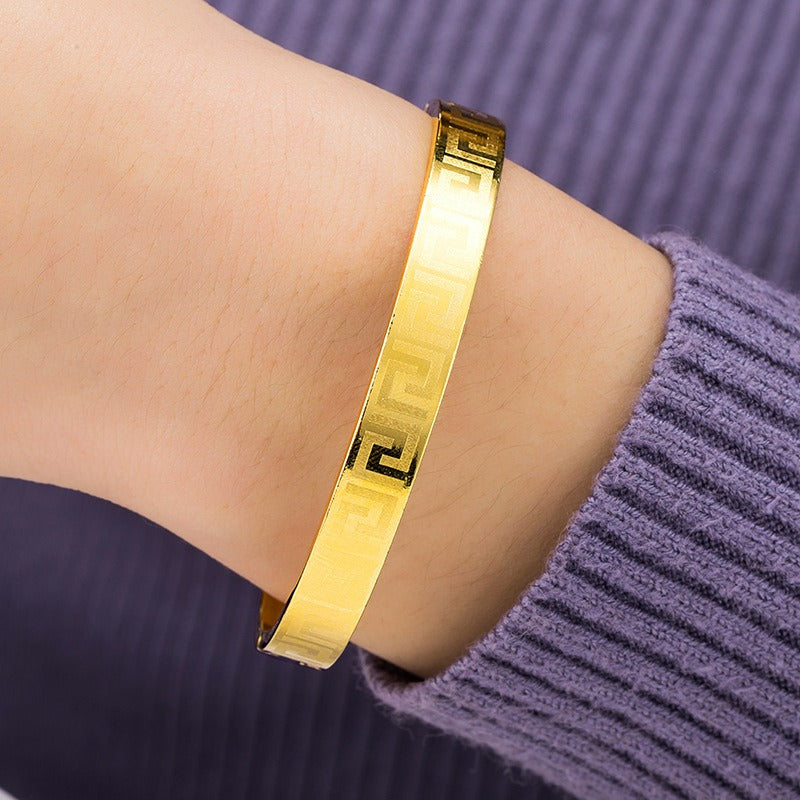 Vietnamese Gold Bracelets for Women Daily Wear