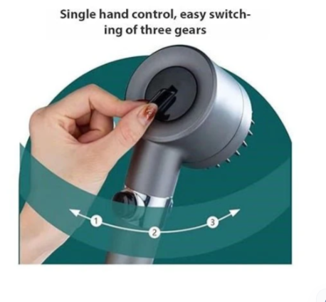 3 Modes Shower Head