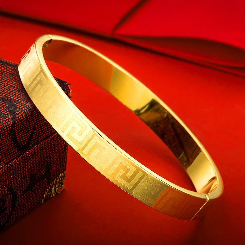Vietnamese Gold Bracelets for Women Daily Wear