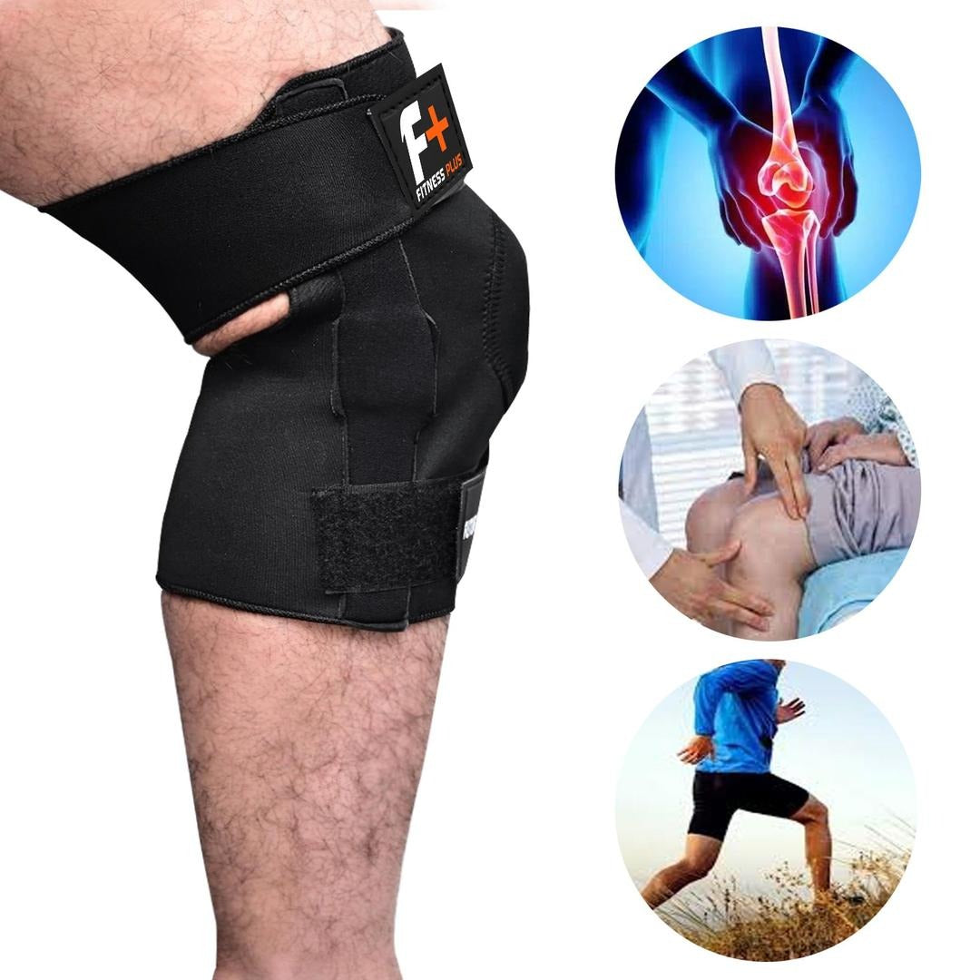Black Knee Brace for Support & Comfort