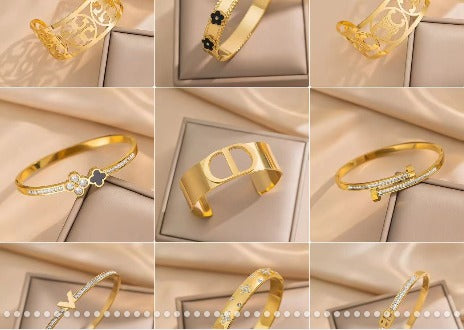 Premium Gold Bracelets with Diamond Accents for Daily Wear